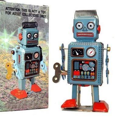 Antique Tin Robot